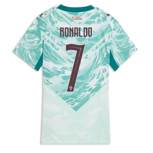 Billige Fotballdrakt Portugal Cristiano Ronaldo #7 Replika Bortedrakt Dame VM 2026 Kortermet Billige Fotballdrakt Portugal Cristiano Ronaldo #7 Replika Bortedrakt Dame VM 2026 Kortermet